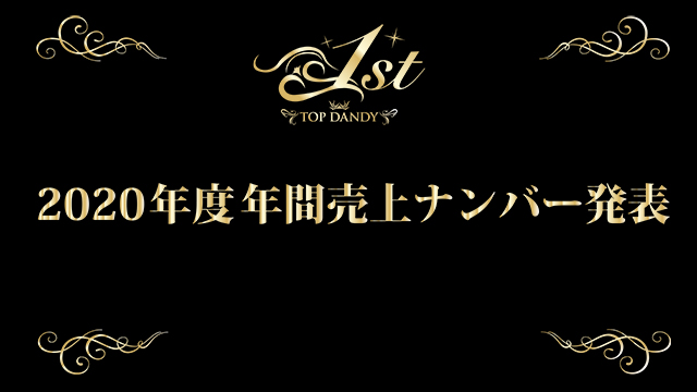 TOP DANDY-1st- 新春・売上ナンバー発表